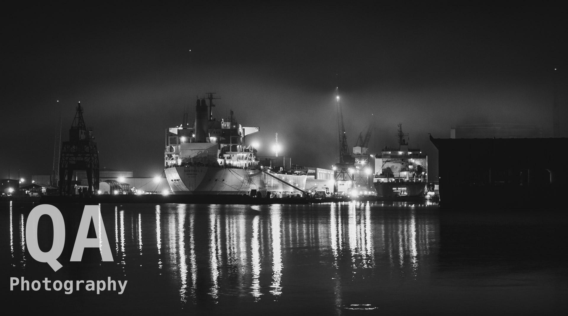 Port Tampa Bay at Night