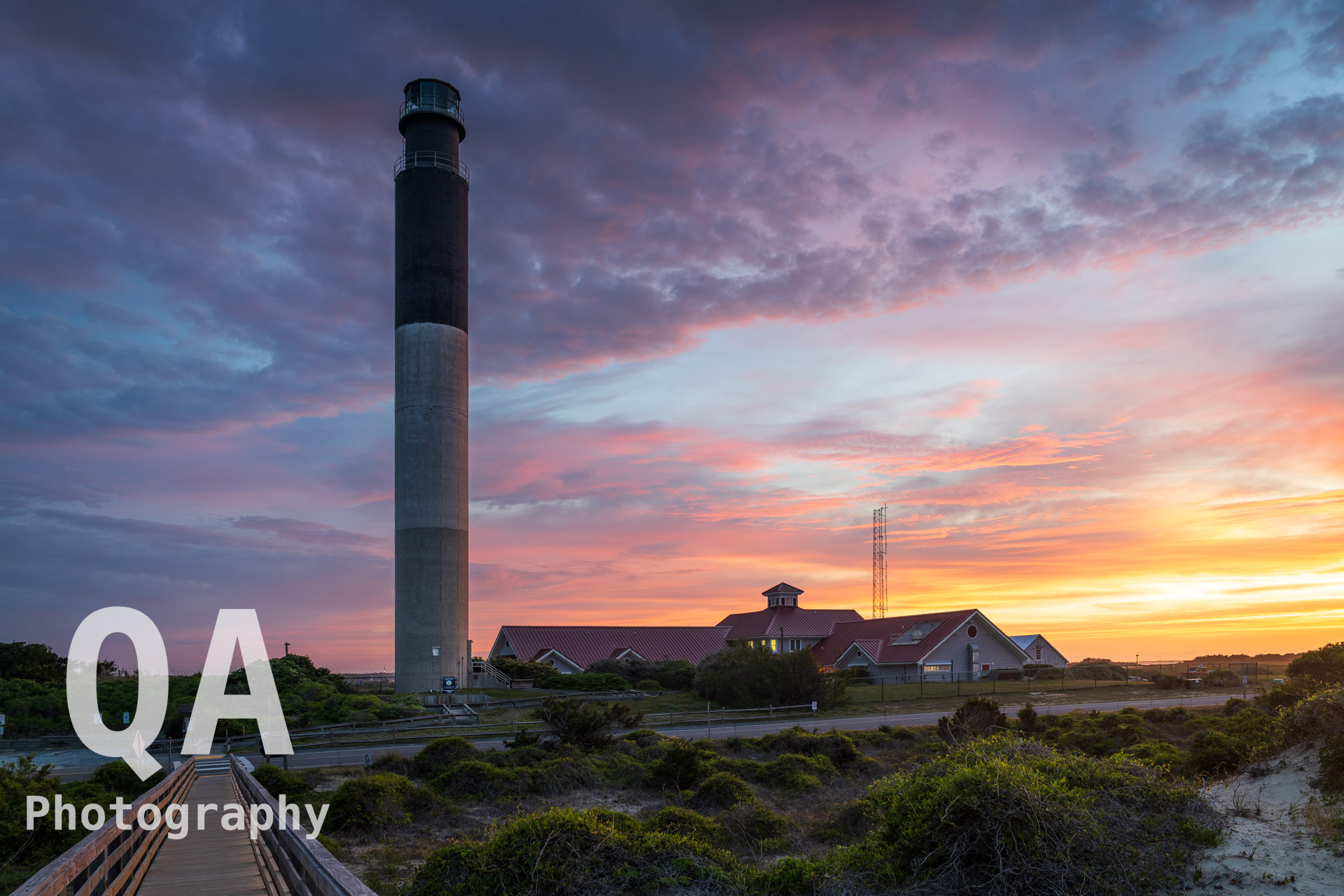 Oak Island Lighthouse Sunrise